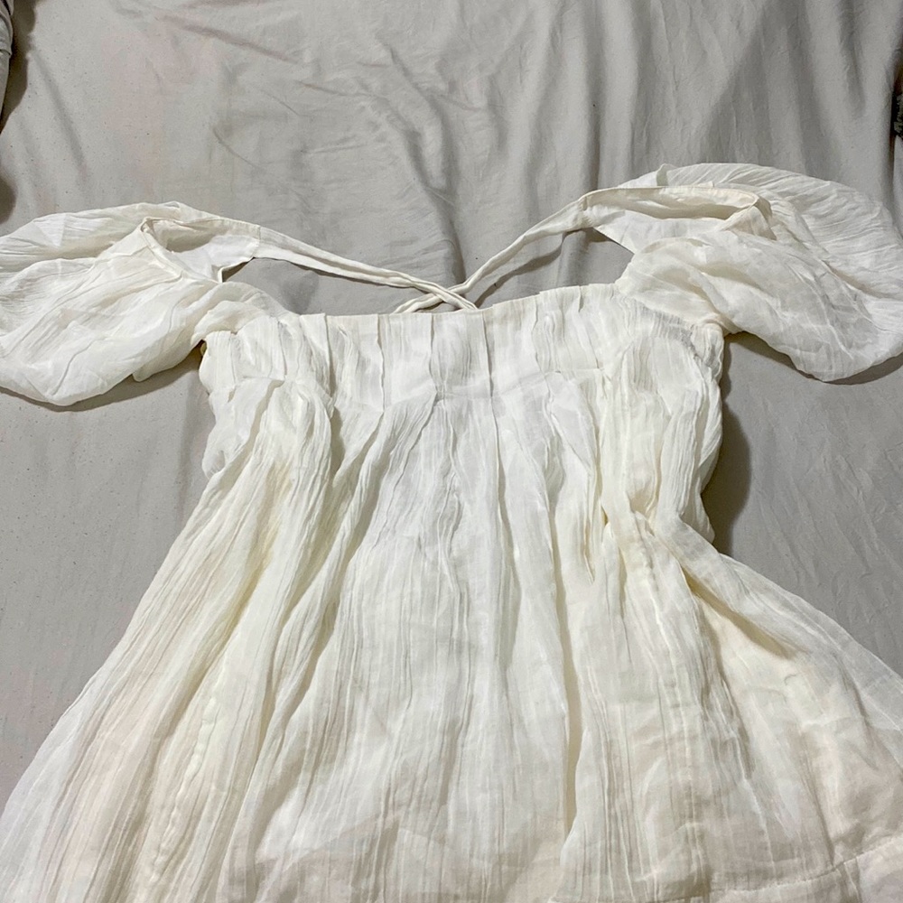 Ivory free people dress